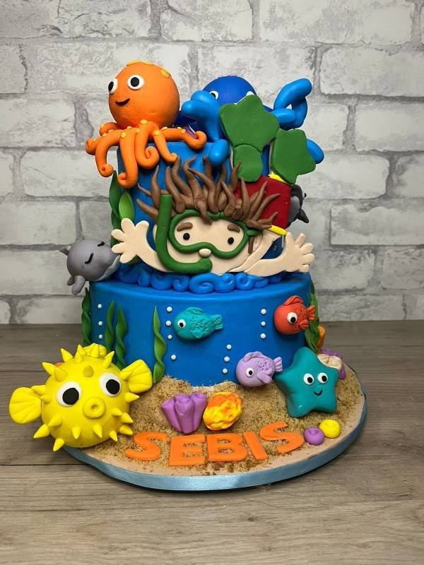Fondant Cake House